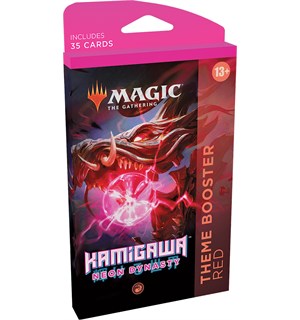 Magic Kamigawa Theme Booster Red Neon Dynasty 